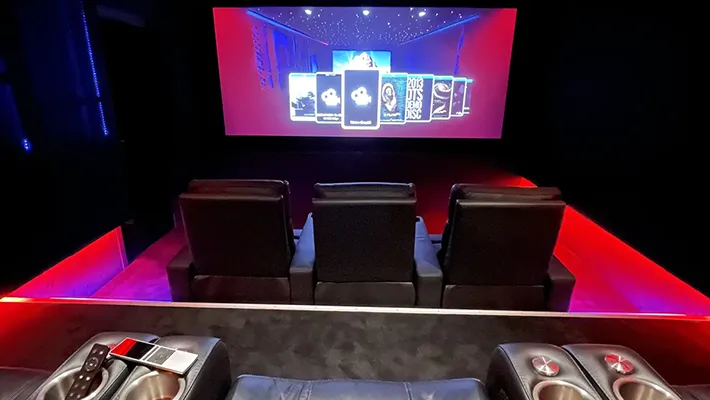 Salle cinéma atmos 9.2.6