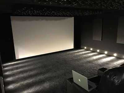 Installation complète salle cinéma