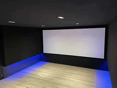 Salle cinéma dédiée haut niveau